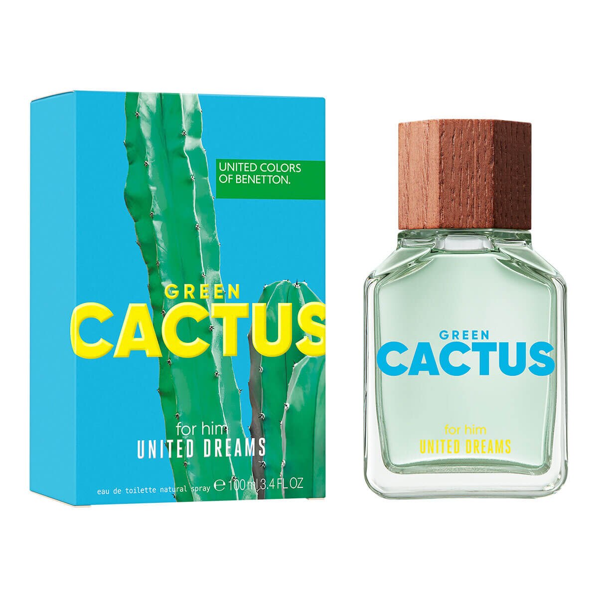 GREEN CACTUS FOR HIM EDT PERFUME PARA HOMBRE